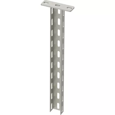 OBO 6342407 US 3 K 50VA4301 Függesztett Oszlop hegesztett fejlemezzel 50x30x500mm pácolt rozsdamentes acél