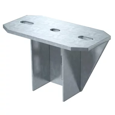 OBO 6349056 KU 7 NOX FT Fejlemez US 7 oszlophoz, nehéz kivitel merítetten tűzihorganyzott acél
