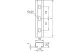 OBO 6349404 MS5030RP0220FT Profilsín perforált 220x50x30mm merítetten tűzihorganyzott acél