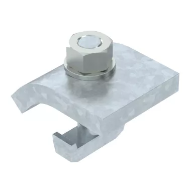 OBO 6355056 KWH 15 FT Rögzítő Szöglet horogfejű csavarral, h = 15 mm 60x50mm merítetten tű