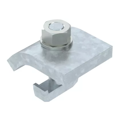 OBO 6355056 KWH 15 FT Rögzítő Szöglet horogfejű csavarral, h = 15 mm 60x50mm merítetten tű