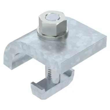 OBO 6355072 KWH 25 FT Rögzítő Szöglet horogfejű csavarral, h = 25 mm 60x50mm merítetten tűzihorganyzott acél