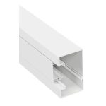 LEGRAND 638020 DLP-S kábelcsatorna 85x50 mm, merev fedéllel, bepattintható 45-ös szerelvényhez, fehér