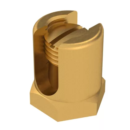 OBO 6404014 EKL 35 M6 Földelőcsavar M6 menettel 35mm2 sárgaréz