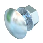   OBO 6406130 FRSB 6X12 G Félgömbfejű Csavar kombianyával M6x12mm galvanikusan horganyzott acél