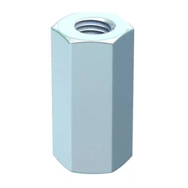 OBO 6410081 12005 M8 G Összekötő Karmantyú menetes szárakhoz M8x30mm galvanikusan horganyzott acél