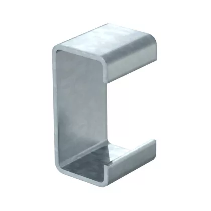 OBO 6416500 DSK 45 FT Távtartó US 5 oszlopban használathoz 80x45x40mm merítetten tűzihorga