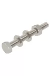 OBO 6418256 SKS 10x90 A4 Hatlapfejű Csavar Anya-alátét-csavar M10x90mm rozsdamentes acél