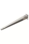 OBO 6420634 AWG 15 41 VA4301 Fali És Oszlopkonzol rácsos kábeltálcához B=410mm pácolt rozsdamentes acél OBO 6420634 AWG 15 41 VA4301 Fali És Oszlopkonzol rácsos kábeltálcához B=410mm pácolt rozsdamentes acél