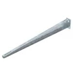 OBO 6420826 AW 15 61 FT Fali És Oszlopkonzol ráhegesztett fejlemezzel B=610mm merítetten t