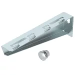   OBO 6424608 MWAG 12 21 FS Fali És Oszlopkonzol rácsos kábeltálcához B=210mm szalaghorganyzott acél