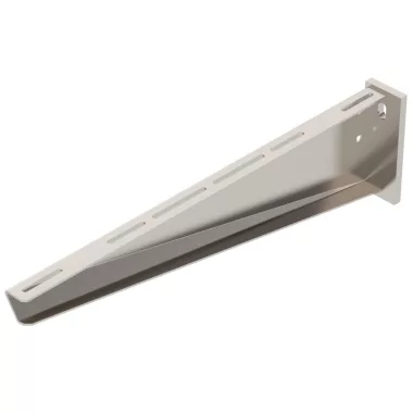 OBO 6443079 AW 55 61 VA4301 Fali És Oszlopkonzol ráhegesztett fejlemezzel 610 mm pácolt rozsdamentes acél