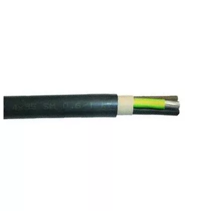    NAYY-O 1x400mm2 cablu de sol din aluminiu PVC RM 0.6 / 1kV, negru
