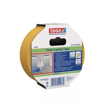   TESA 64620-00023-12 univerzális ragasztószalag padlóra 5mx50mm fehér