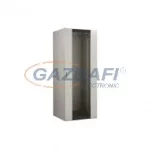   LEGRAND 646323 hálózati/szerver állószekrény 19" 42U MAG: 2026 SZÉL: 800 MÉLY: 1000 szürke üvegajtós MAX: 400 kg készreszerelt Linkeo