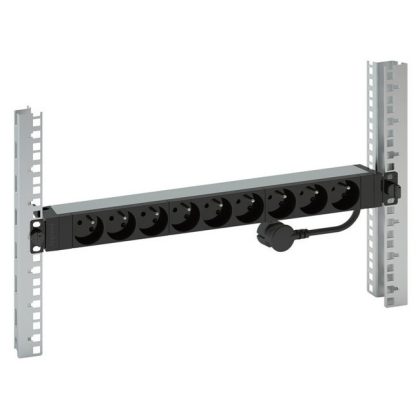   LEGRAND 646810 distribution line 19"/1U normal KIM: 9xFR-French standard POWER SUPPLY: household -2P+F 16A 3 meters