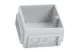 LEGRAND 650390 süllyesztődoboz pop-up padlódobozhoz (6503 49), 3 mod, műanyag