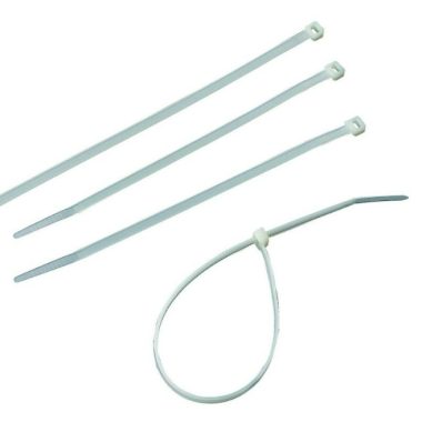 GAO 6540H Kábelkötegelő, 300x4, 8mm, fehér, 100db