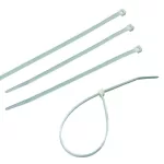 GAO 6541H Kábelkötegelő, 380x4, 7mm, fehér, 100db