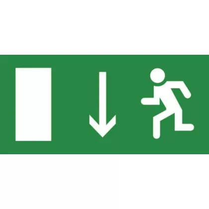 LEGRAND 660867 tartalékvilágítás piktogram 310x112mm, le