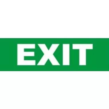 LEGRAND 660874 tartalékvilágítás piktogram 310x112mm, EXIT