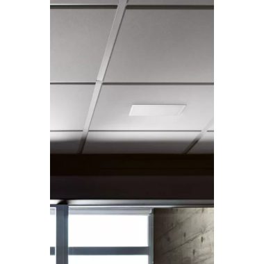 LEGRAND 661650 URA ONE thin recessed frame for installation in suspended ceilings and plasterboard walls, white color