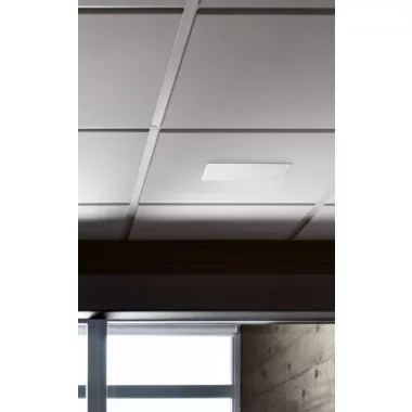 LEGRAND 661650 URA ONE thin recessed frame for installation in suspended ceilings and plasterboard walls, white color