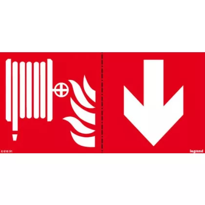 LEGRAND 661691 URA ONE piktrogram, tűzcsap lent