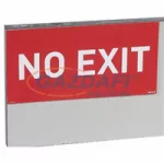 LEGRAND 661840 U34 piktogram 127x254 mm, nem kijárat