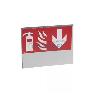 LEGRAND 661850 U34 piktogram 127x254 mm, poroltó