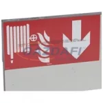 LEGRAND 661851 U34 piktogram 127x254 mm, tűzoltó tömlő