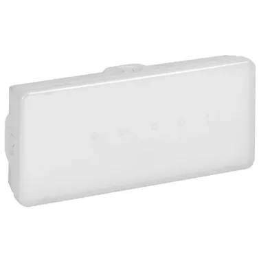 LEGRAND 662434 B65 LED autoteszt és címezhető készenléti/állandó üzemmódú lámpatest, 350 Lm, 1 óra