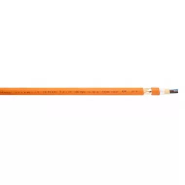 NHXCH 4x2,5/2,5mm2 Shielded fire-resistant halogen-free cable FE180 / E90 with 90 minutes of operation RE 0.6 / 1kV orange