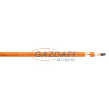 NHXCH 2x2,5/2,5mm2 Árnyékolt tűzálló halogénmentes kábel FE180/E90 90 perces funkciómegtartással RE 0,6/1kV narancs