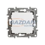   LEGRAND 664510 Niloé váltókapcsoló fényjelzős, körömmel, fehér