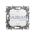   LEGRAND 664511 Niloé redőnykapcsoló 6 AX, körömmel, fehér