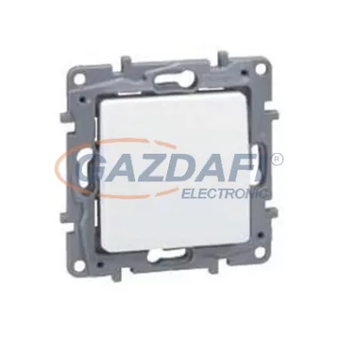 LEGRAND 664517 Niloé kétpólusú kapcsoló, körömmel, fehér