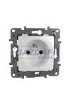 LEGRAND 664539 Niloé 2P+F dugalj csatlakozóaljzat gyermekvédelem nélkül (csavaros), körömmel, fehér LEGRAND 664539 Niloé 2P+F dugalj csatlakozóaljzat gyermekvédelem nélkül (csavaros), körömmel, fehér