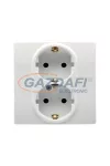 LEGRAND 664543 Niloé 2x2P+F dugalj csatlakozóaljzat körömmel fehér gyermekvédelemmel LEGRAND 664543 Niloé 2x2P+F dugalj csatlakozóaljzat körömmel fehér gyermekvédelemmel