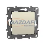   LEGRAND 664600 Niloé egypólusú kapcsoló, körömmel, bézs