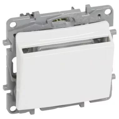 LEGRAND 664793 Niloé hotel card switch, without nails, white