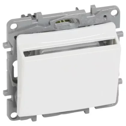   LEGRAND 664793 Niloé hotel card switch, without nails, white