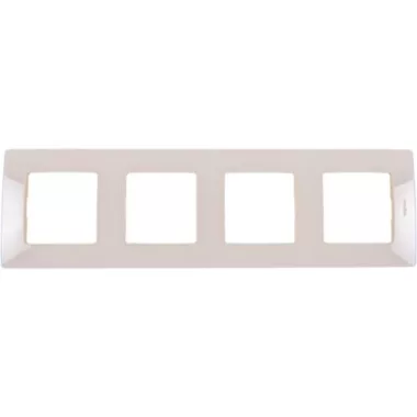 LEGRAND 665014 Niloé frame 4 beige