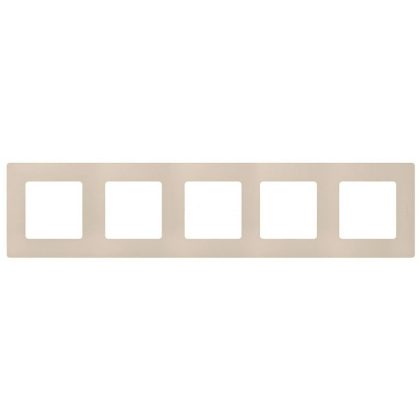 LEGRAND 665015 Niloé frame 5 beige