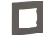 LEGRAND 665031 Niloé 1-es keret füstszürke