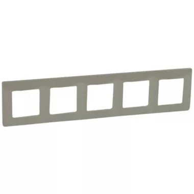LEGRAND 665035 Niloé 5-ös keret füstszürke