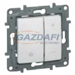   LEGRAND 665215 Niloé fényerőszabályzó 40 - 400W (izzó, halogén), köröm nélkül, bézs