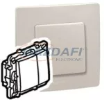   LEGRAND 665216 Niloé fényerőszabályzó nyomó köröm nélkül 400W bézs