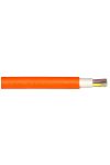  NHXH-J 3x4mm2 Cablu rezistent la foc fără halogen FE180 / E90 cu 90 de minute de funcționare RM 0,6 / 1kV portocaliu