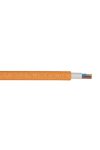 NHXH-J 3x1,5 mm2 Fire-resistant halogen-free cable FE180 / E30 with 30 minutes of service life RE 0.6 / 1kV orange